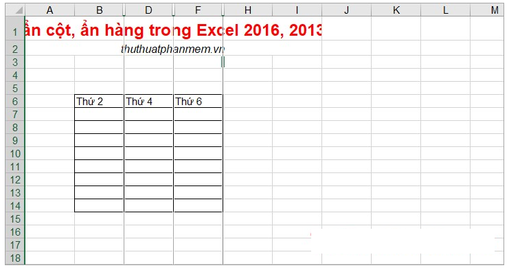 cach-an-cot-an-hang-trong-excel-2016-2013-2010