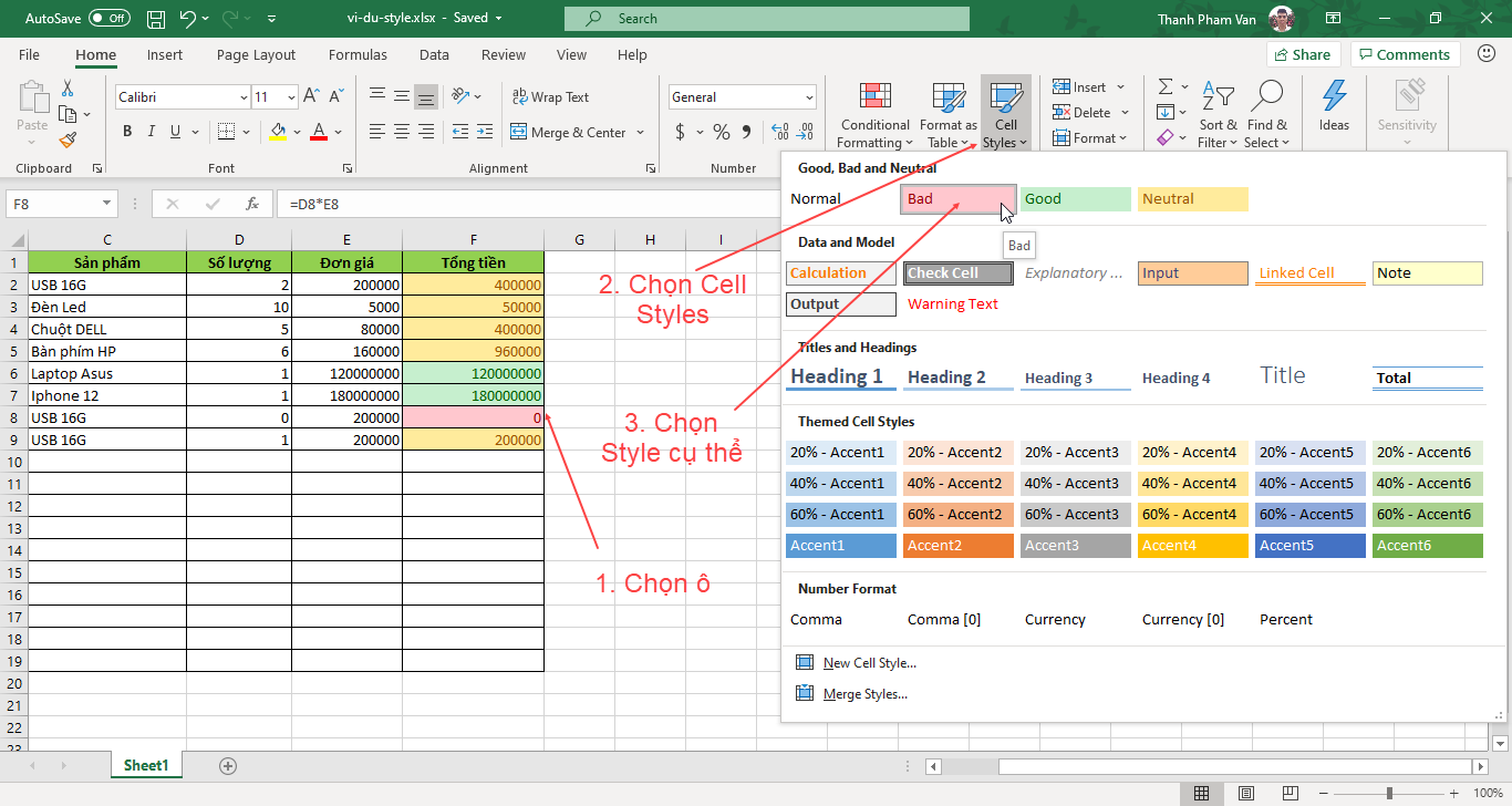 cach-su-dung-style-trong-excel